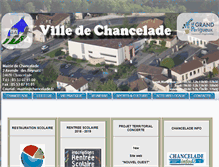 Tablet Screenshot of chancelade.fr